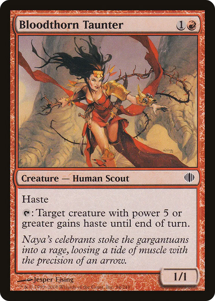 Bloodthorn Taunter — Shards of Alara — Magic: The Gathering