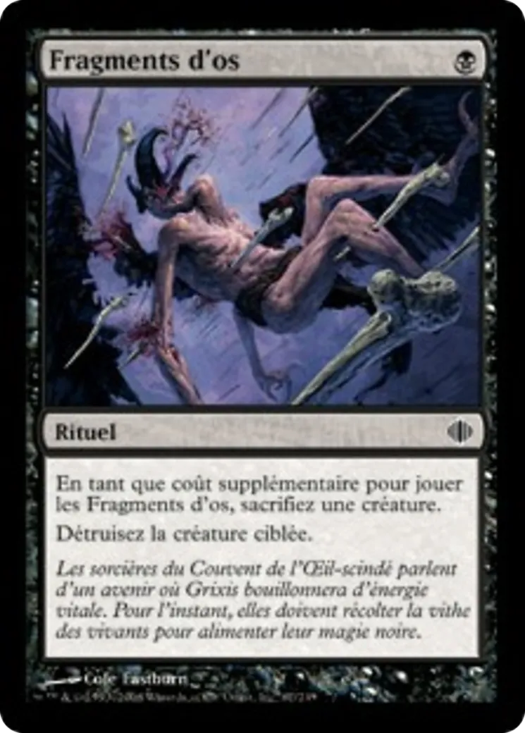 Fragments d'os — Shards of Alara — Magic: The Gathering