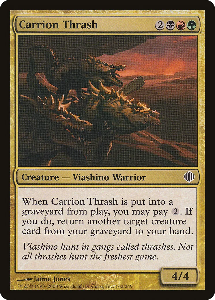 Carrion Thrash — Shards of Alara — Magic: The Gathering