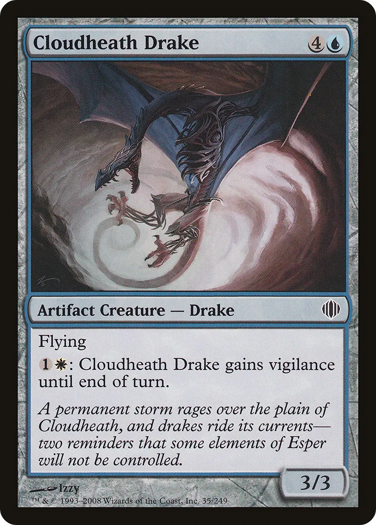 Cloudheath Drake — Shards of Alara — Magic: The Gathering