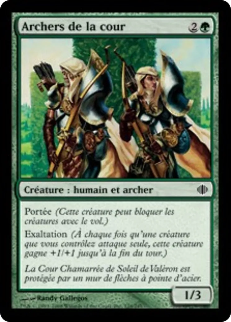 Archers de la cour — Shards of Alara — Magic: The Gathering
