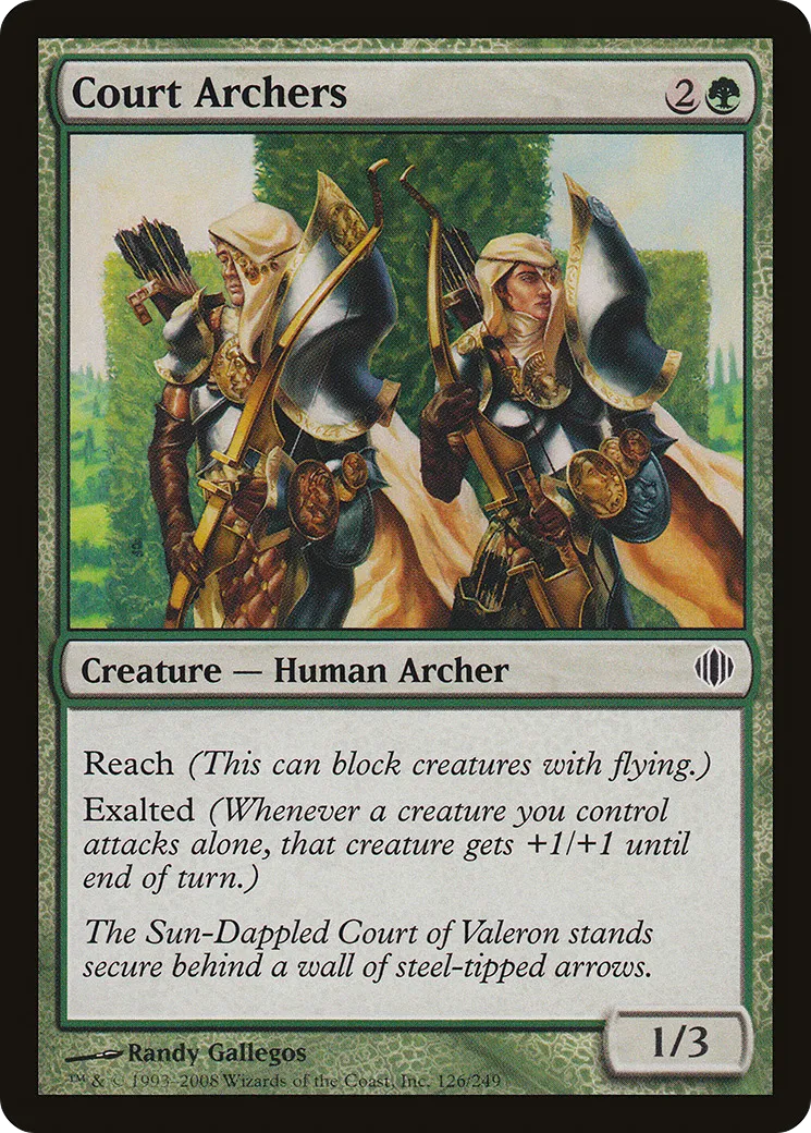 Court Archers — Shards of Alara — Magic: The Gathering