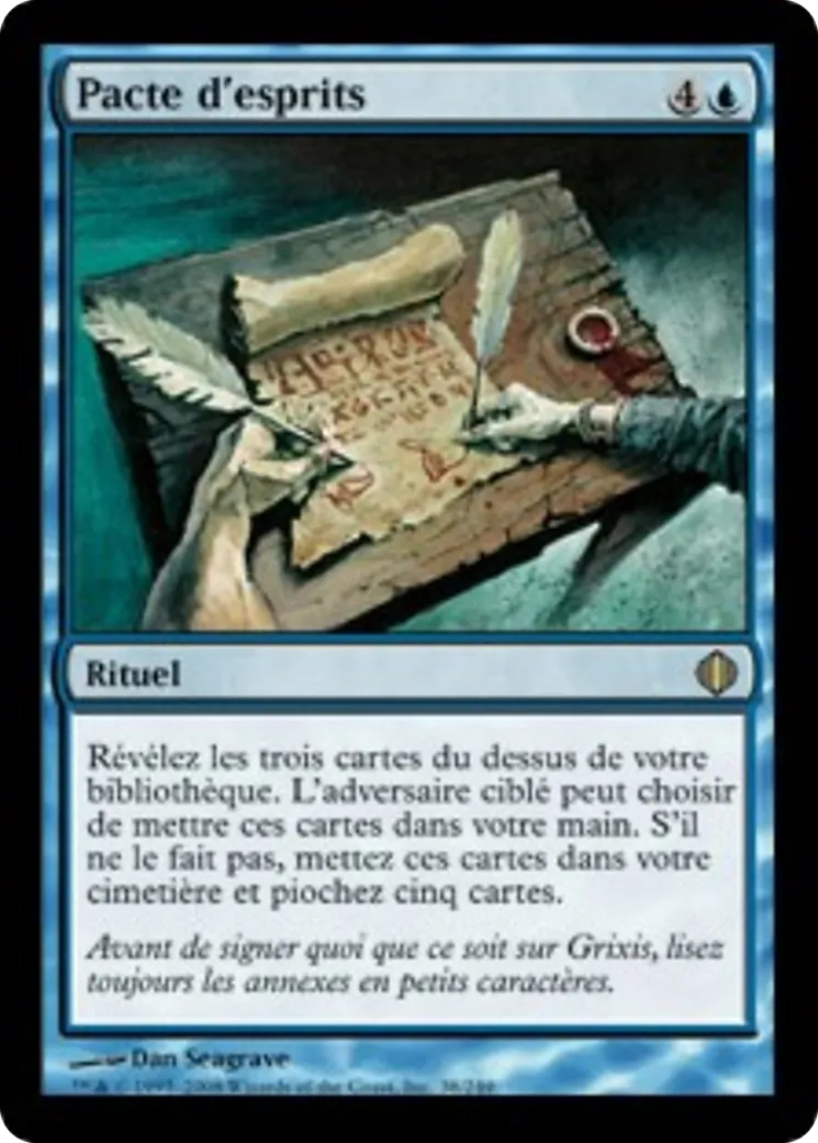 Pacte d'esprits — Shards of Alara — Magic: The Gathering
