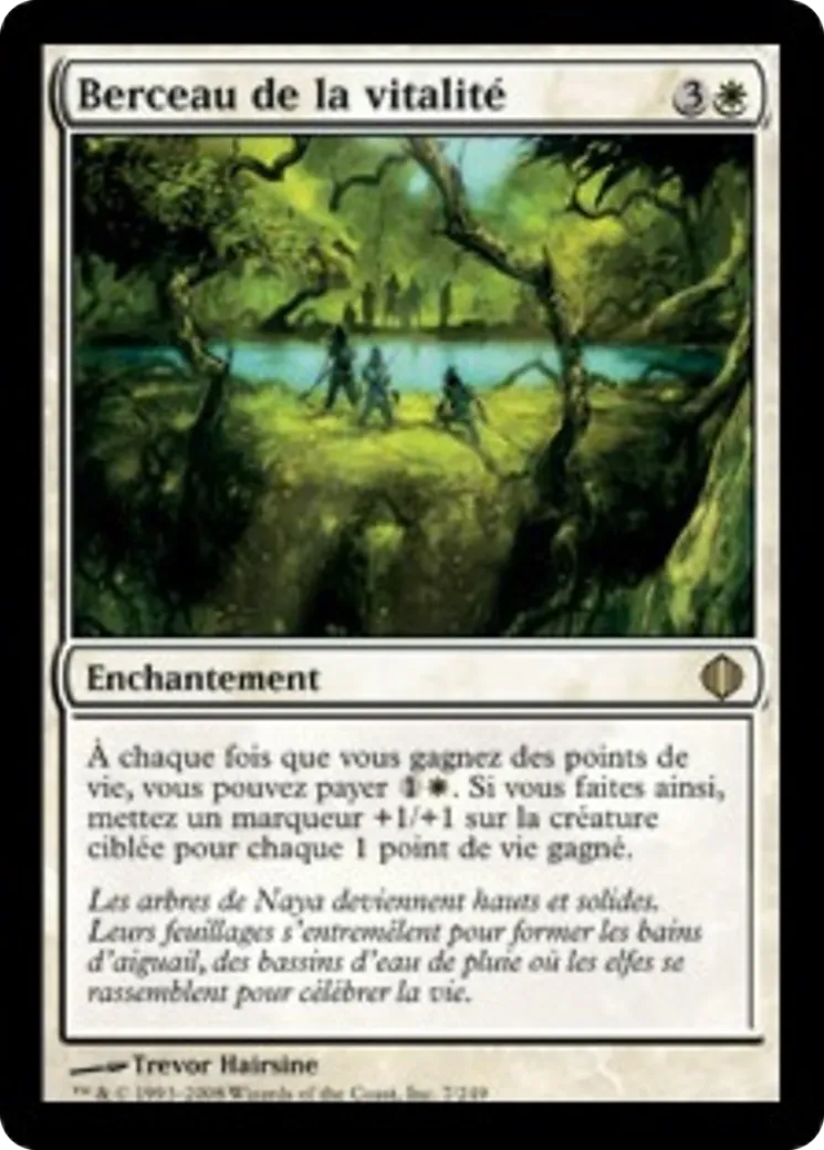 Berceau de la vitalité — Shards of Alara — Magic: The Gathering