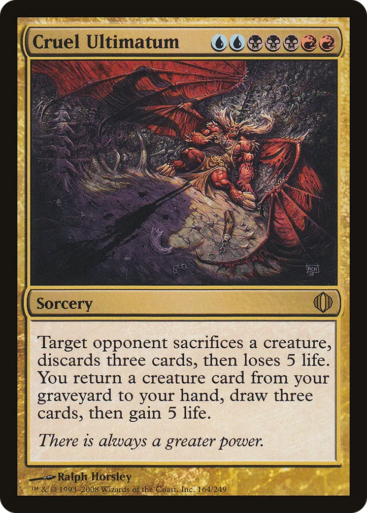Cruel Ultimatum — Shards of Alara — Magic: The Gathering