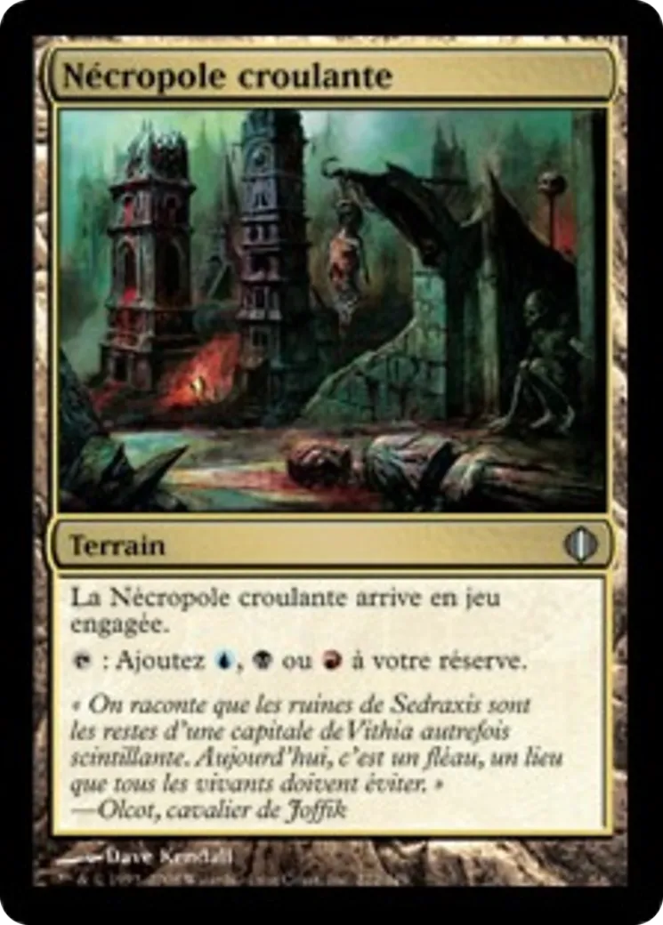 Nécropole croulante — Shards of Alara — Magic: The Gathering