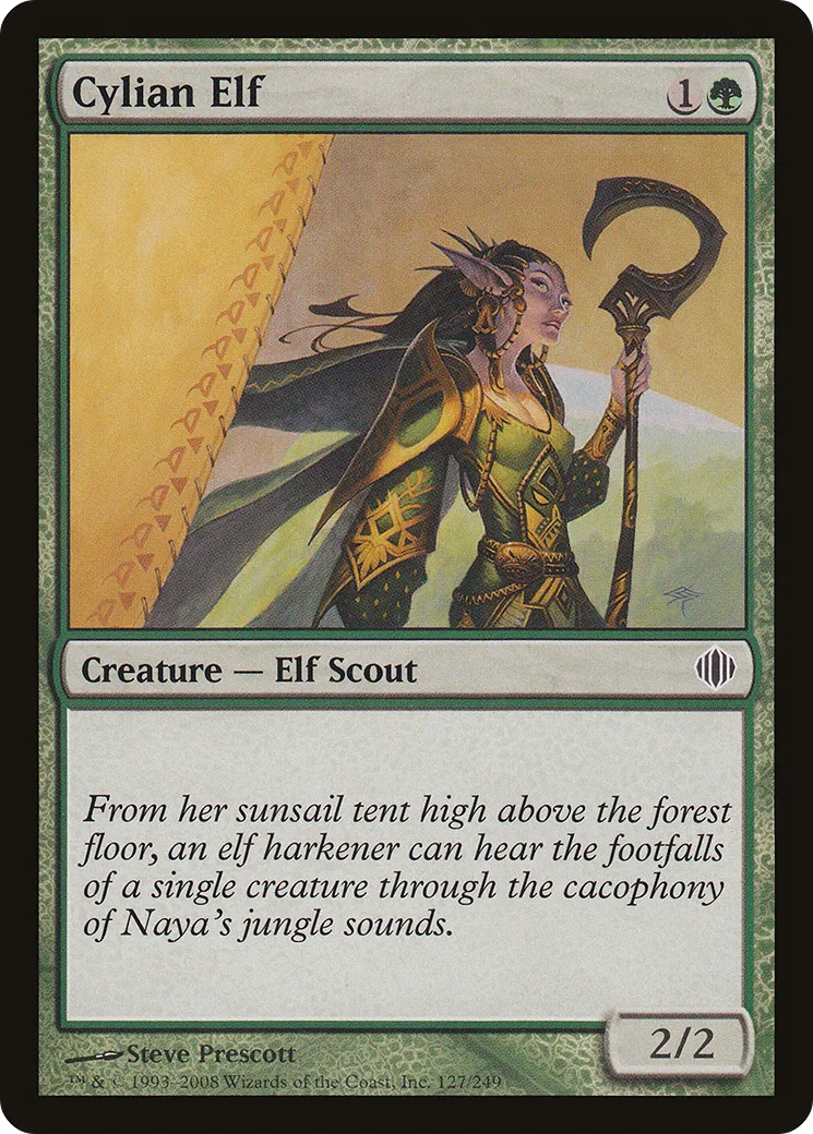 Cylian Elf — Shards of Alara — Magic: The Gathering