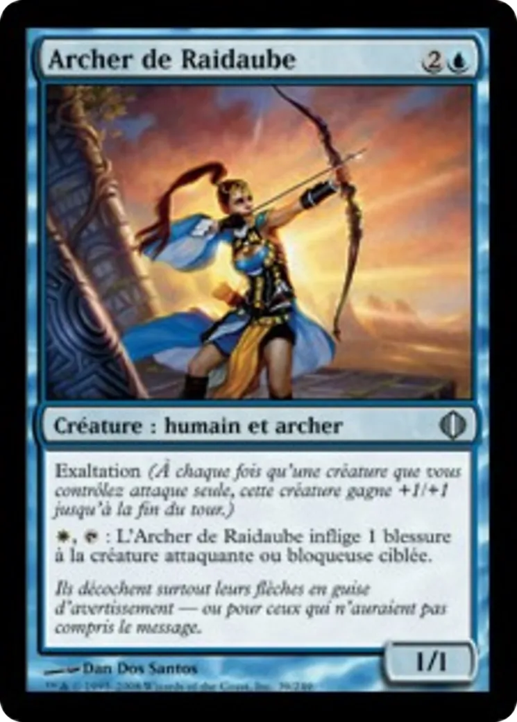 Archer de Raidaube — Shards of Alara — Magic: The Gathering