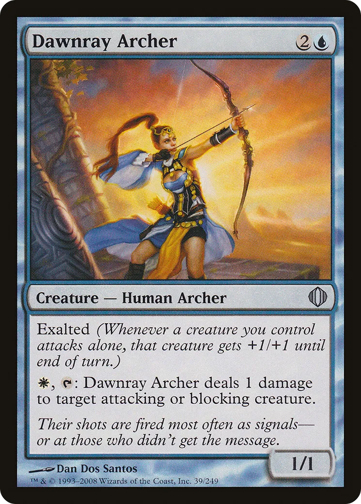 Dawnray Archer — Shards of Alara — Magic: The Gathering