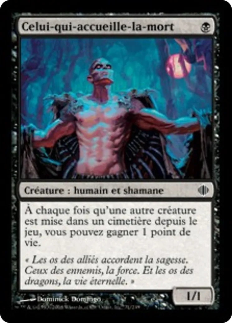 Celui-qui-accueille-la-mort — Shards of Alara — Magic: The Gathering