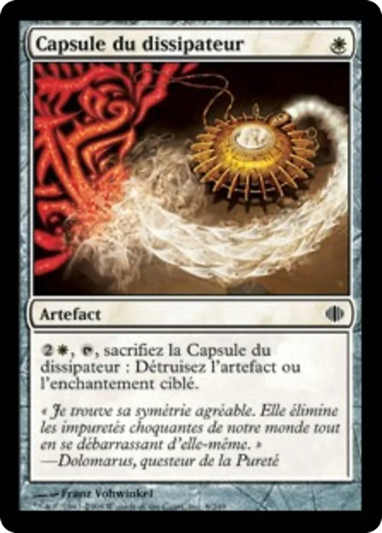 Capsule du dissipateur — Shards of Alara — Magic: The Gathering
