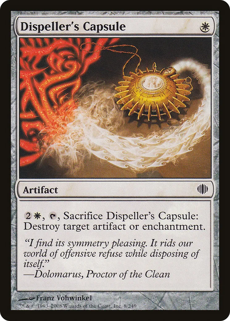 Dispeller's Capsule — Shards of Alara — Magic: The Gathering