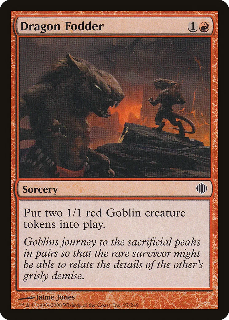 Dragon Fodder — Shards of Alara — Magic: The Gathering