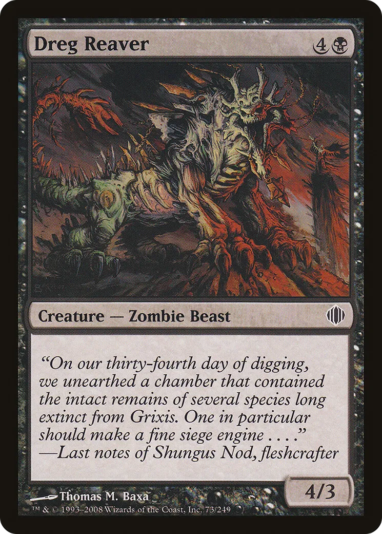 Dreg Reaver — Shards of Alara — Magic: The Gathering