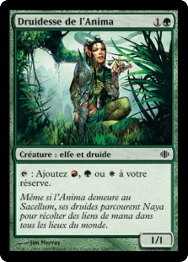 Druidesse de l'Anima — Shards of Alara — Magic: The Gathering
