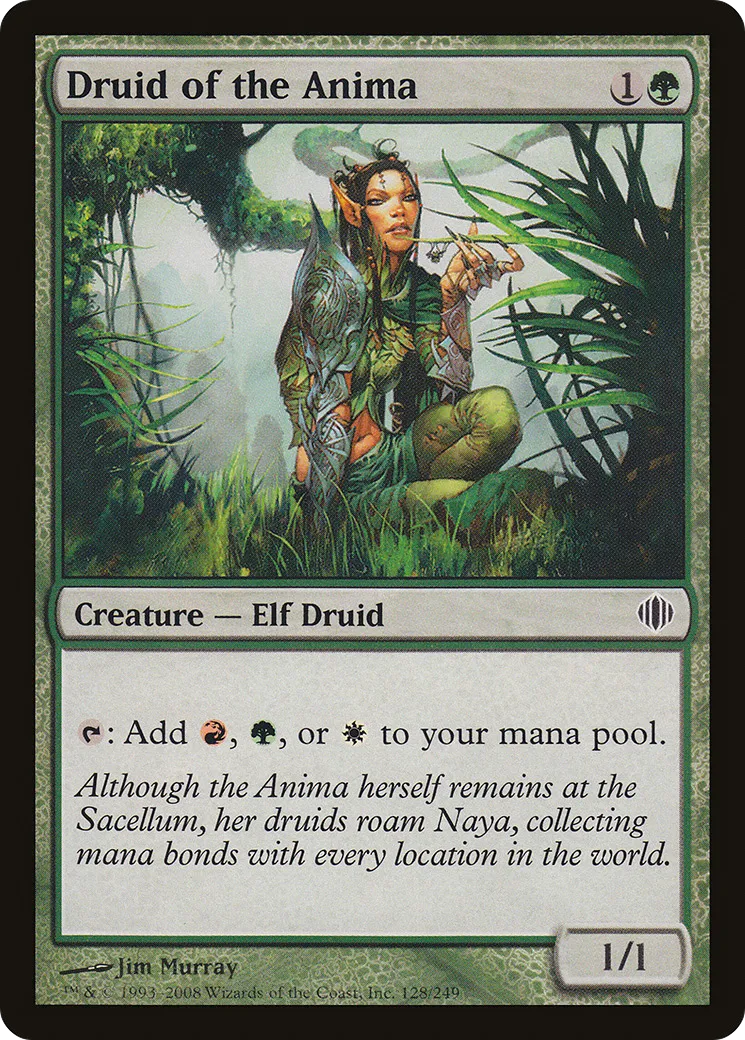 Druidesse de l'Anima — Shards of Alara — Magic: The Gathering