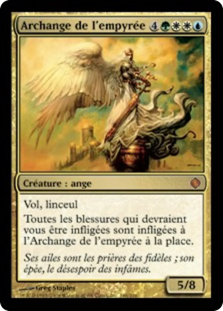 Archange de l'empyrée — Shards of Alara — Magic: The Gathering