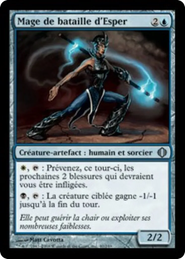 Mage de bataille d'Esper — Shards of Alara — Magic: The Gathering