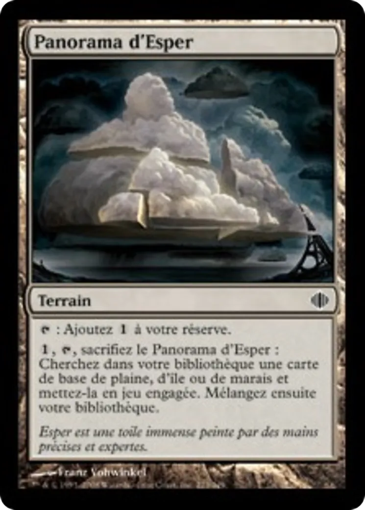 Panorama d'Esper — Shards of Alara — Magic: The Gathering