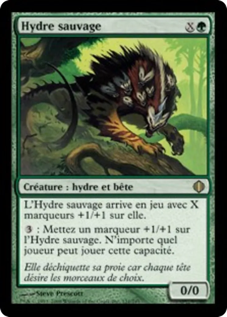 Hydre sauvage — Shards of Alara — Magic: The Gathering