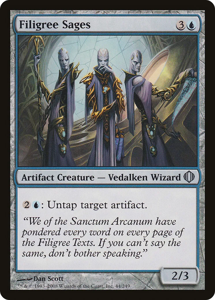 Filigree Sages — Shards of Alara — Magic: The Gathering