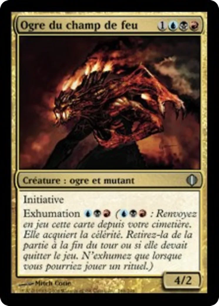 Ogre du champ de feu — Shards of Alara — Magic: The Gathering
