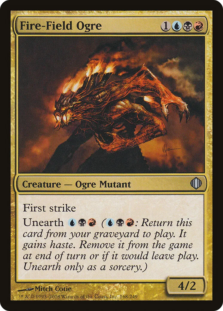 Fire-Field Ogre — Shards of Alara — Magic: The Gathering