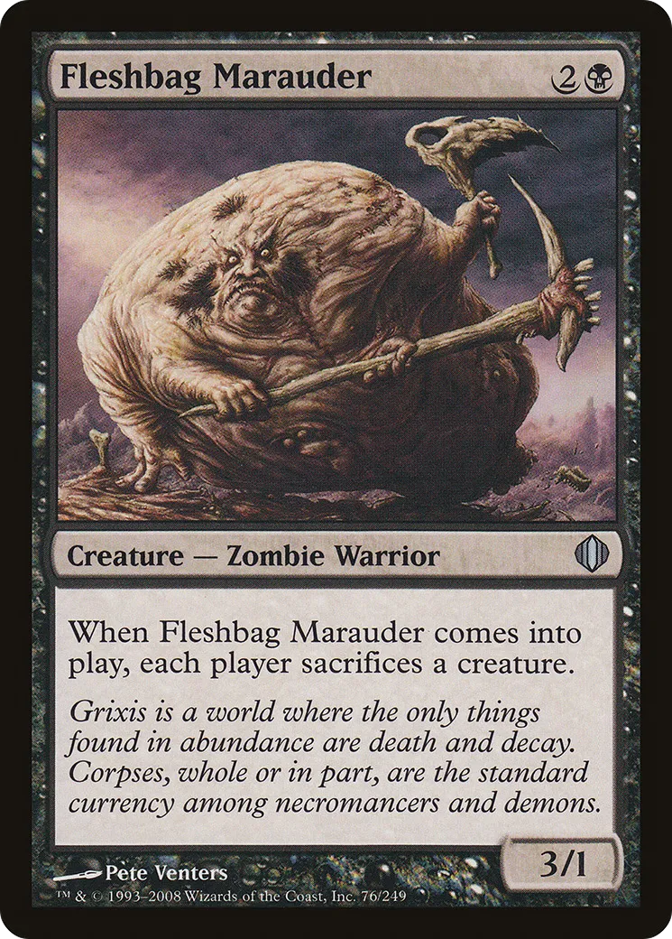 Fleshbag Marauder — Shards of Alara — Magic: The Gathering