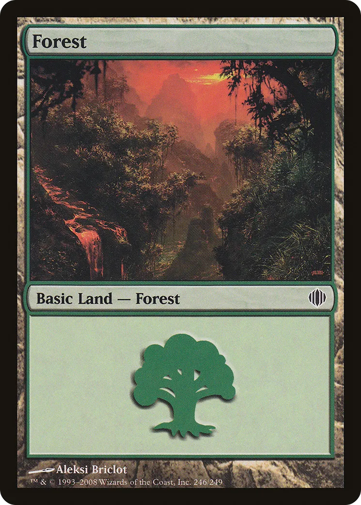 Forest — Shards of Alara — Magic: The Gathering