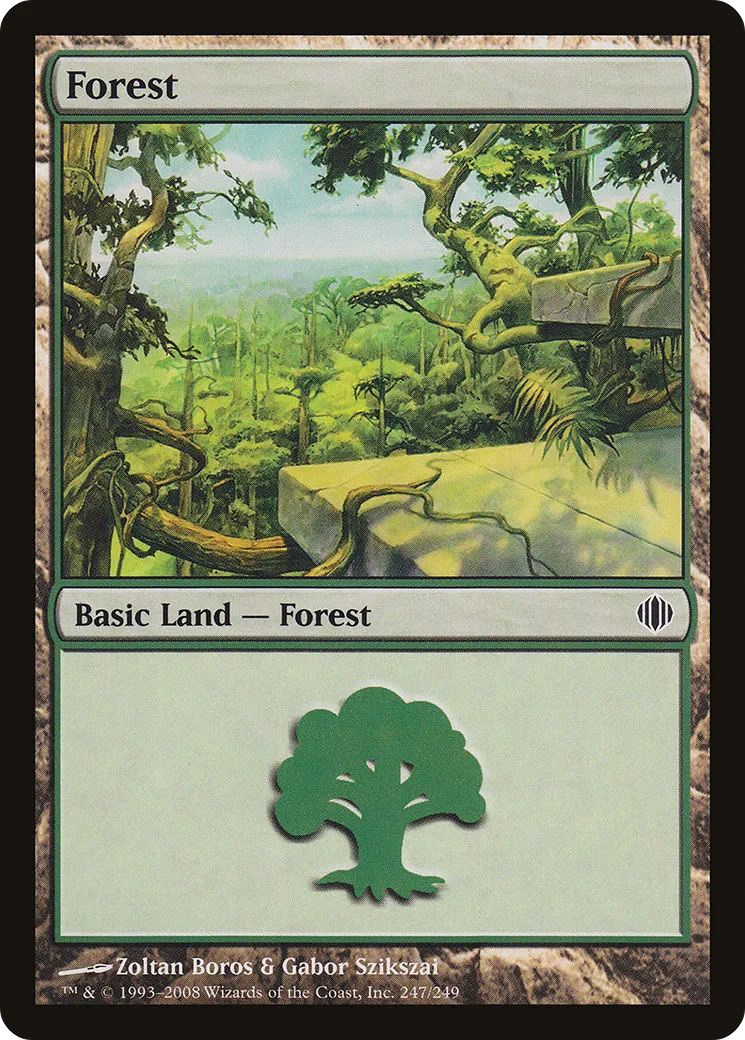 Forest — Shards of Alara — Magic: The Gathering