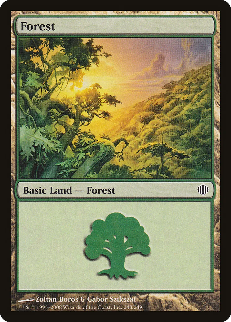 Forest — Shards of Alara — Magic: The Gathering