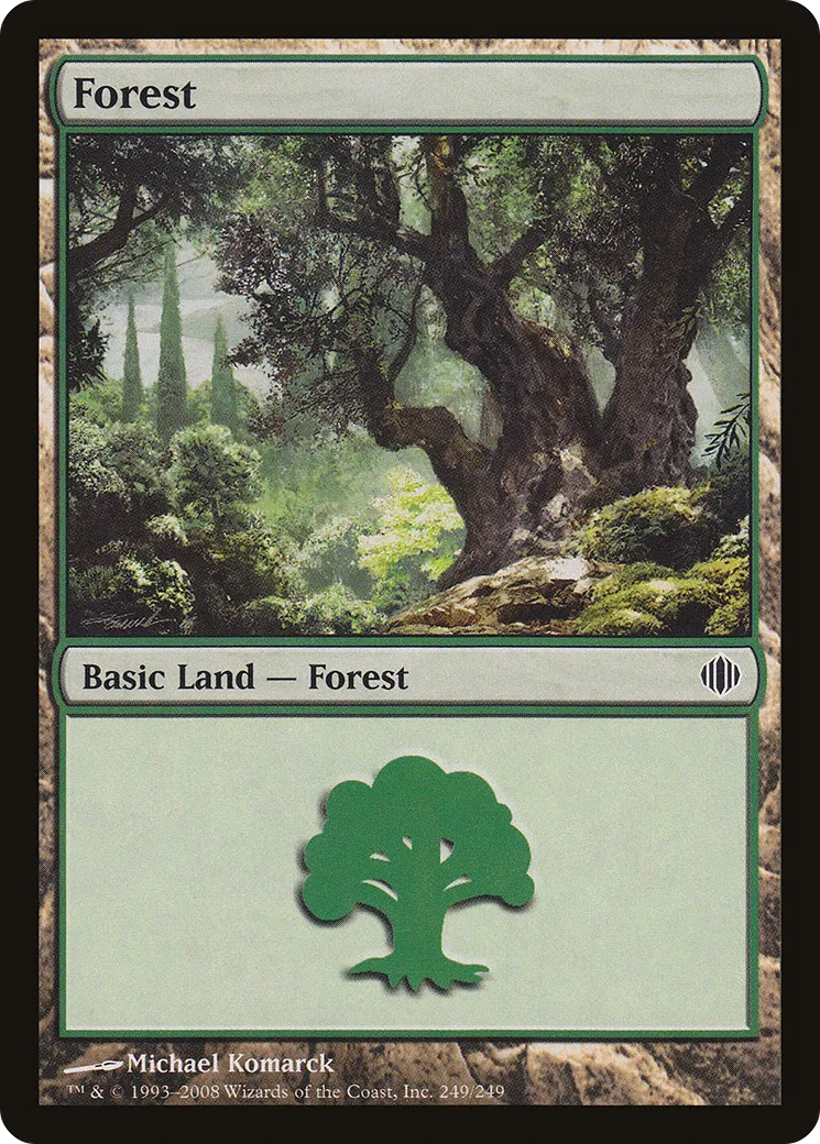 Forest — Shards of Alara — Magic: The Gathering