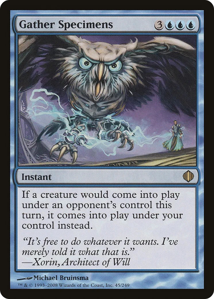 Gather Specimens — Shards of Alara — Magic: The Gathering