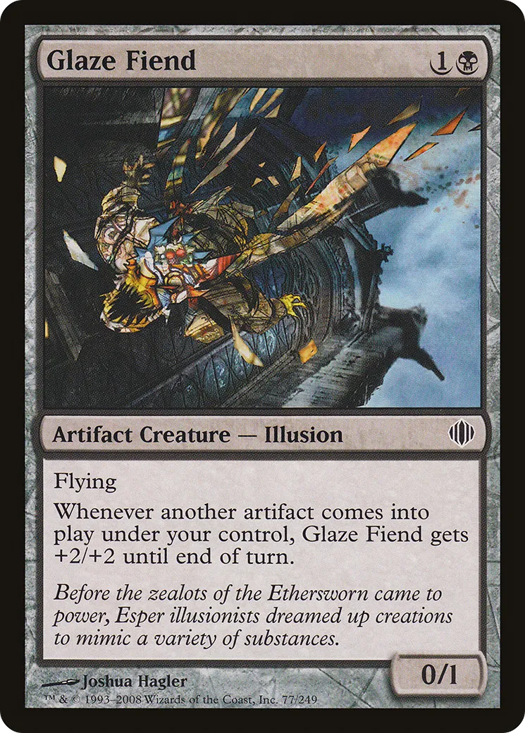 Glaze Fiend — Shards of Alara — Magic: The Gathering