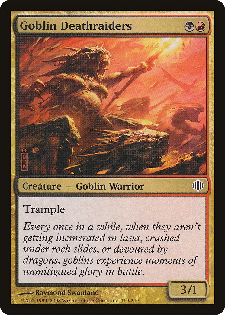 Goblin Deathraiders — Shards of Alara — Magic: The Gathering