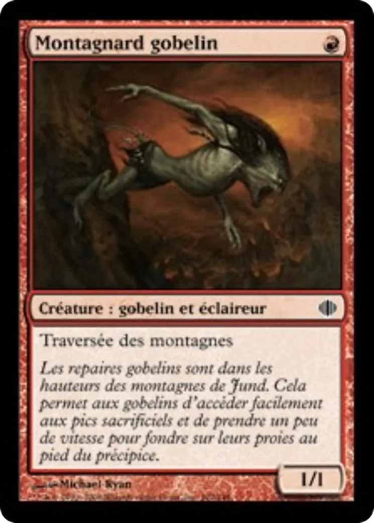 Montagnard gobelin — Shards of Alara — Magic: The Gathering