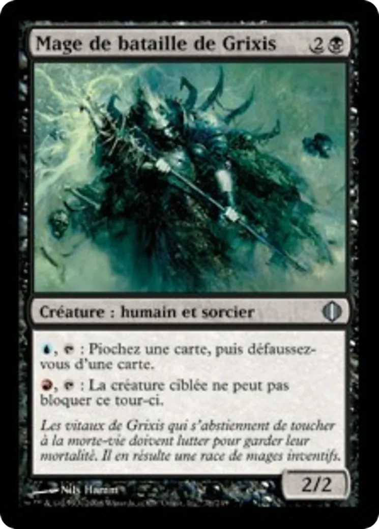 Mage de bataille de Grixis — Shards of Alara — Magic: The Gathering