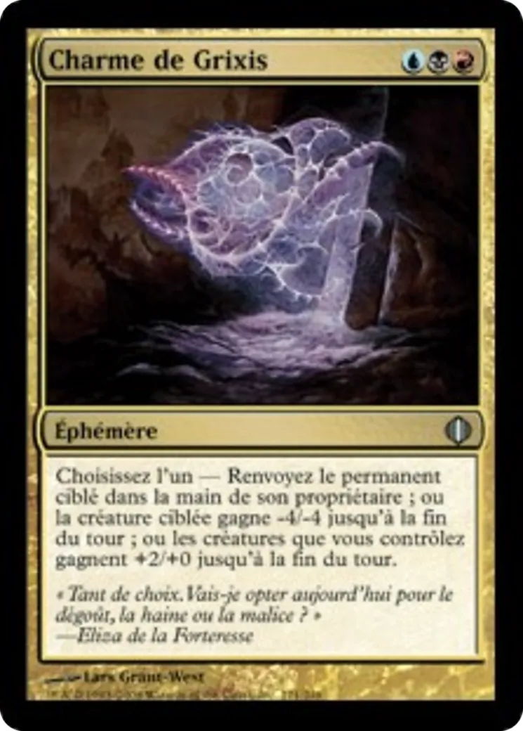 Charme de Grixis — Shards of Alara — Magic: The Gathering