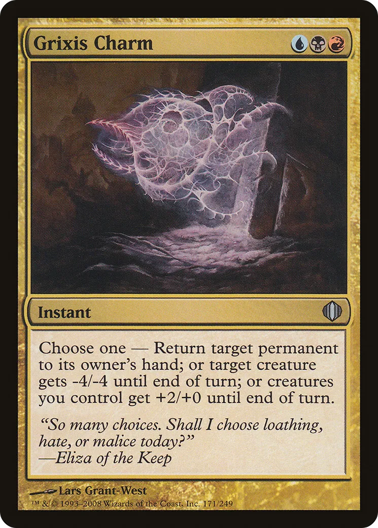 Charme de Grixis — Shards of Alara — Magic: The Gathering