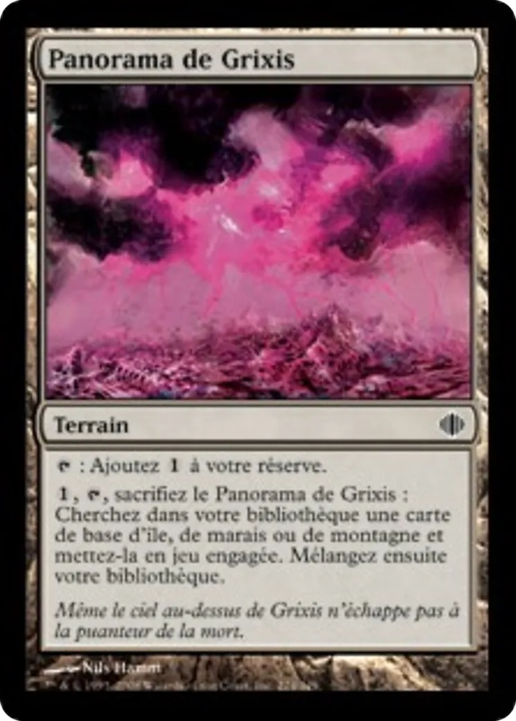 Panorama de Grixis — Shards of Alara — Magic: The Gathering