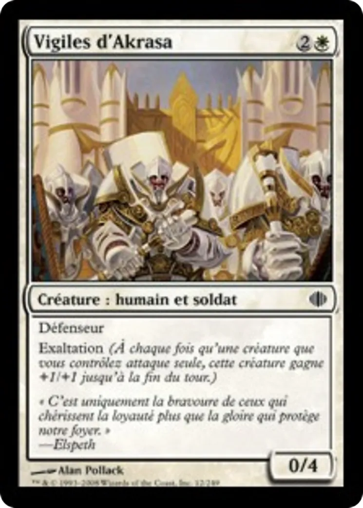 Vigiles d'Akrasa — Shards of Alara — Magic: The Gathering