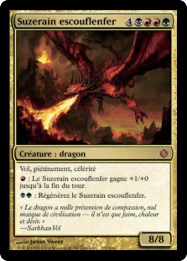 Suzerain escouflenfer — Shards of Alara — Magic: The Gathering