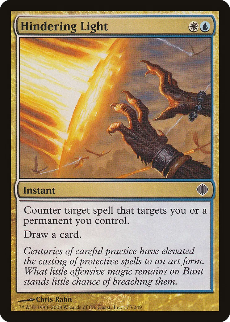 Lumière obstruante — Shards of Alara — Magic: The Gathering