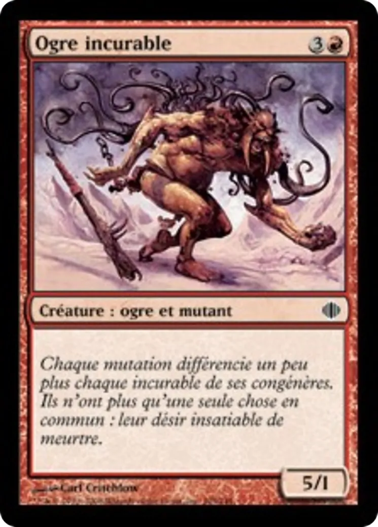 Ogre incurable — Shards of Alara — Magic: The Gathering