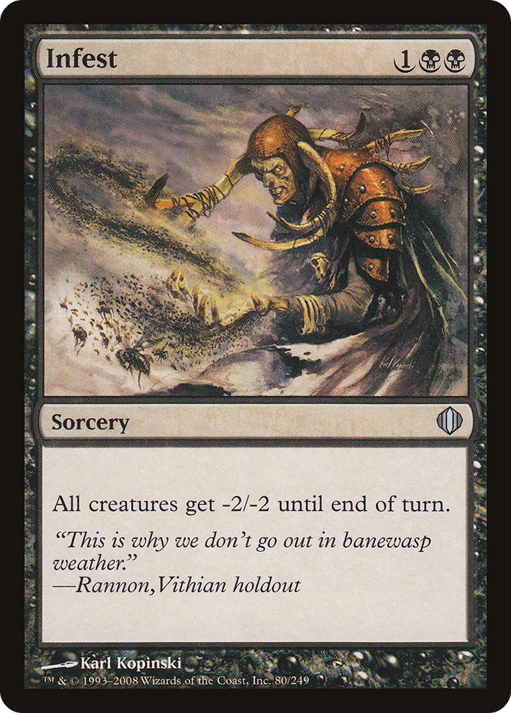 Infest — Shards of Alara — Magic: The Gathering