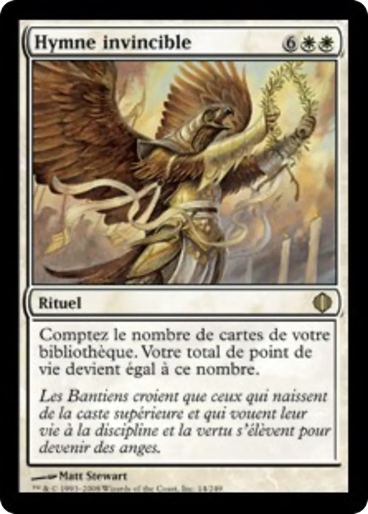 Hymne invincible — Shards of Alara — Magic: The Gathering