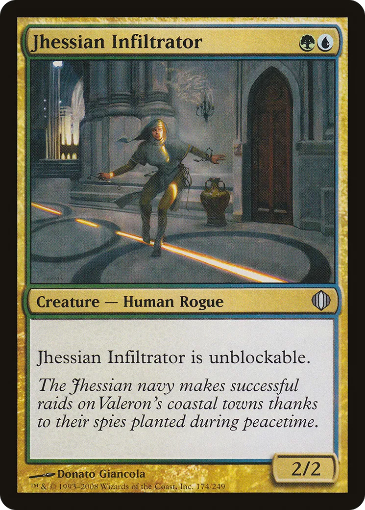Jhessian Infiltrator — Shards of Alara — Magic: The Gathering