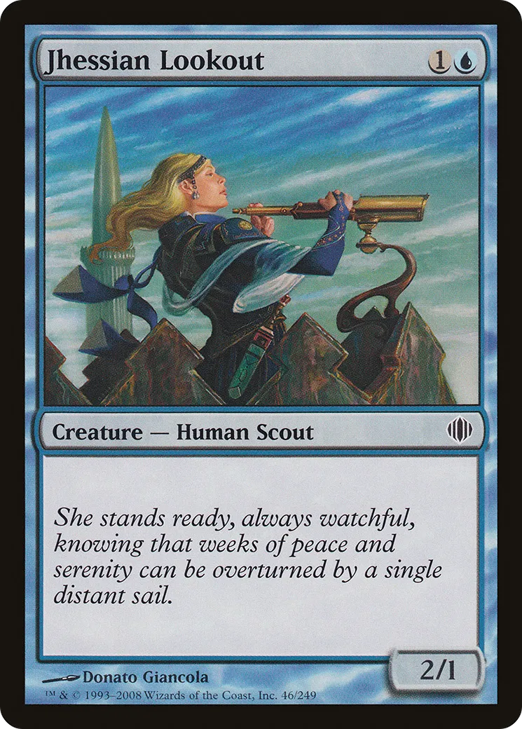 Jhessian Lookout — Shards of Alara — Magic: The Gathering