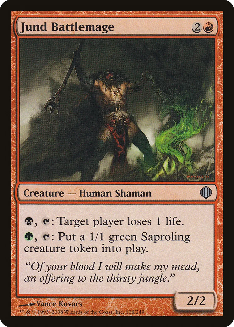 Jund Battlemage — Shards of Alara — Magic: The Gathering
