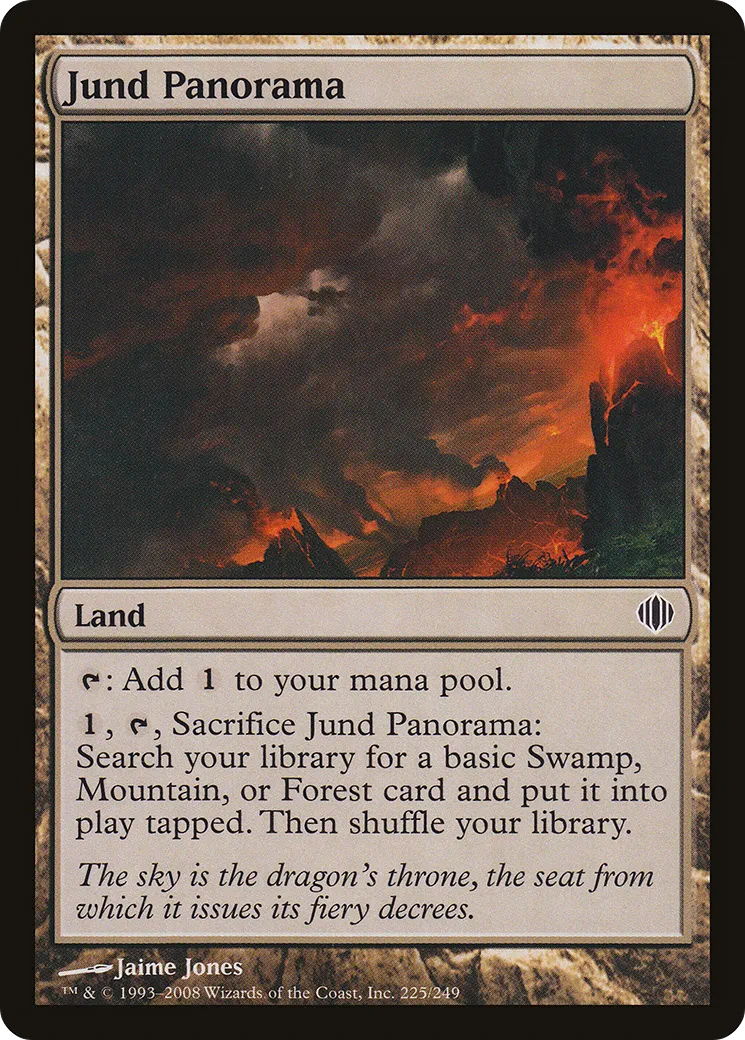 Jund Panorama — Shards of Alara — Magic: The Gathering